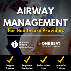 airway management training graphic