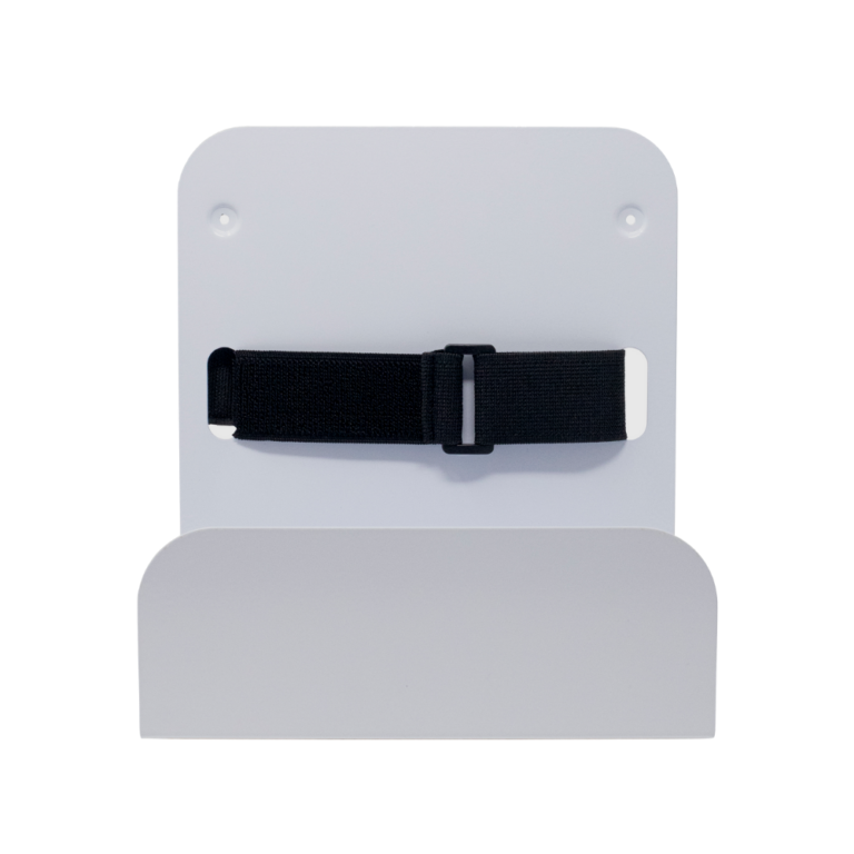 front view of AED wall bracket