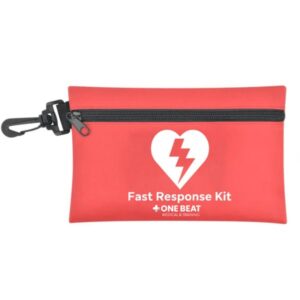 CPR/AED Emergency Rescue Fast Response Kit - Red