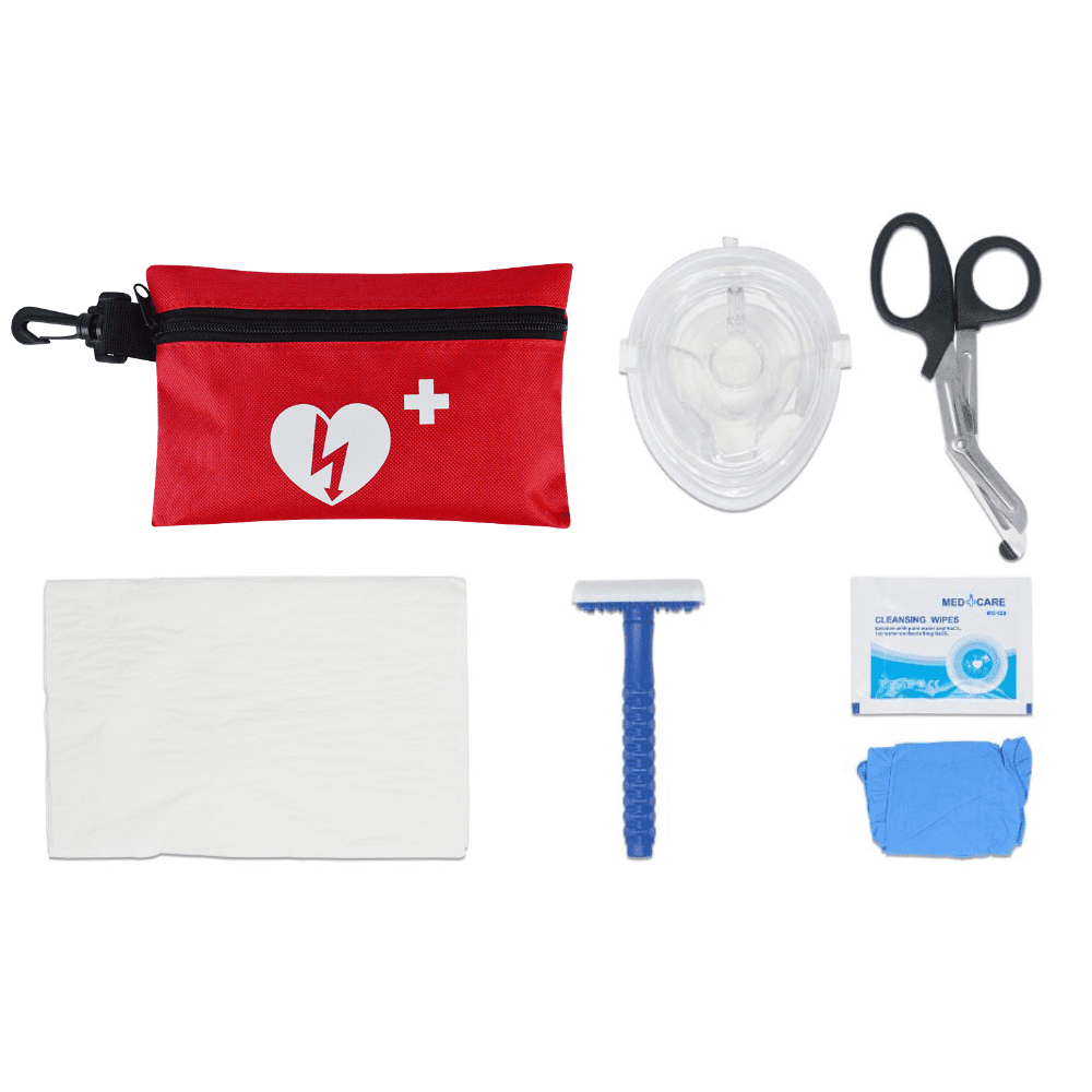CPR/AED Emergency Rescue Fast Response Kit One Beat Medical