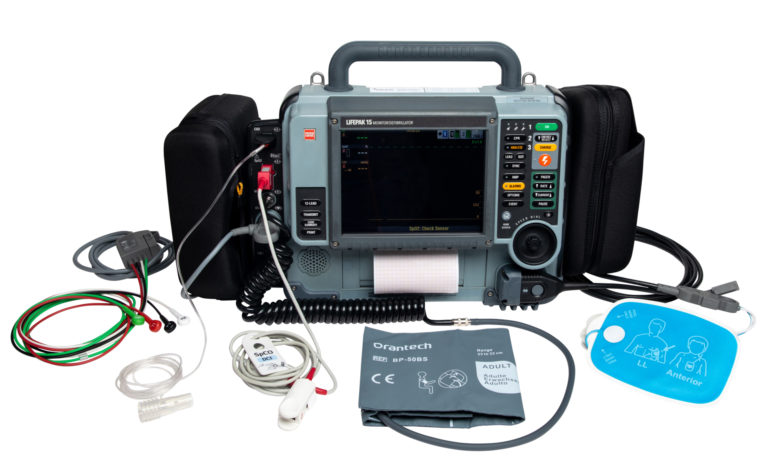 lifepak 15 monitor with accessories