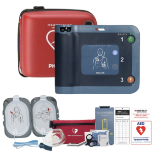 philips heartstart frx AED with accessories