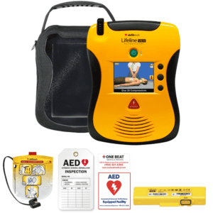 refurbished defibtech lifeline view aed