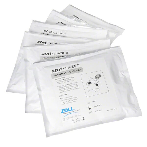 zoll AED training electrodes pack of 6