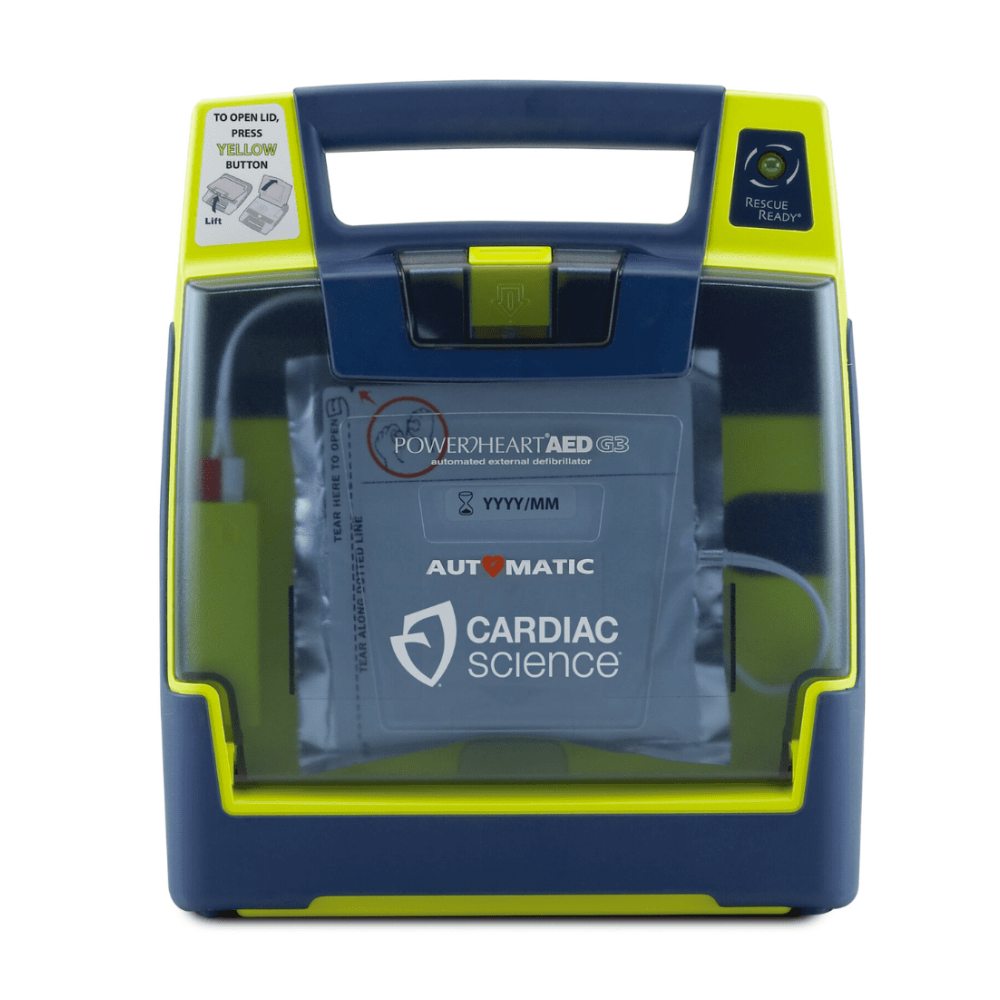Complete Refurbished AED Defibrillator Package One Beat Medical