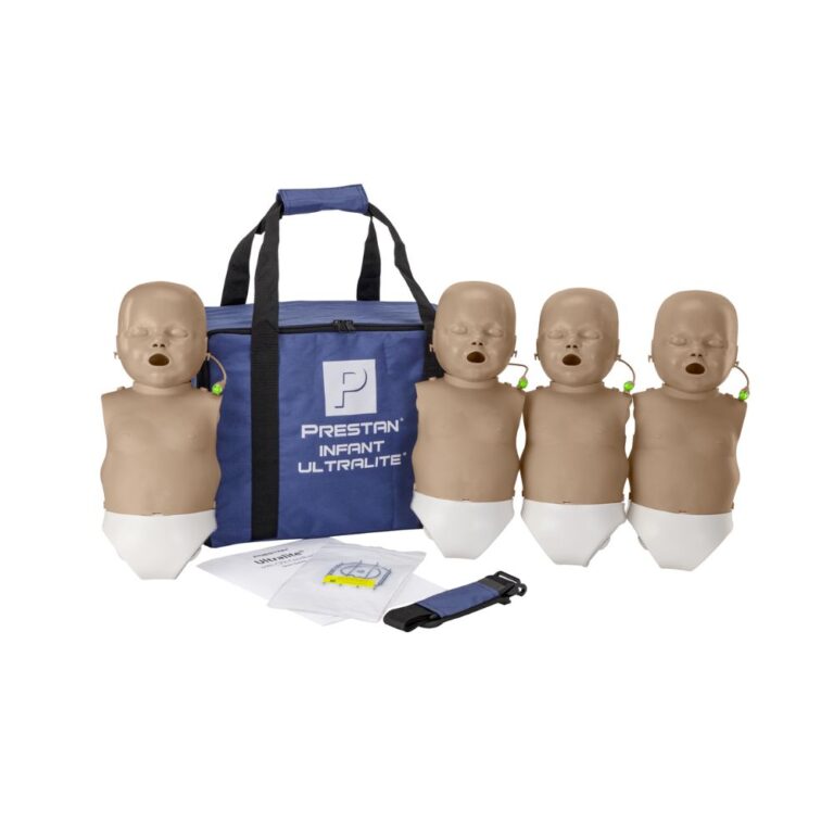 prestan ultralite manikin 4-pack dark