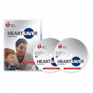 AHA 2020 Heartsaver Pediatric First Aid CPR AED on DVD